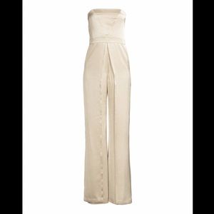 Alexis ‘Noemie’ Strapless Wide-Leg Jumpsuit